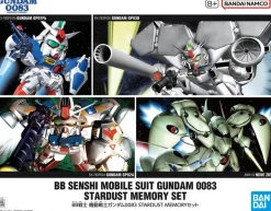 GUNDAM - BB SENSHI MOBILE SUIT GUNDAM 0083 STARDUST MEMORY SET