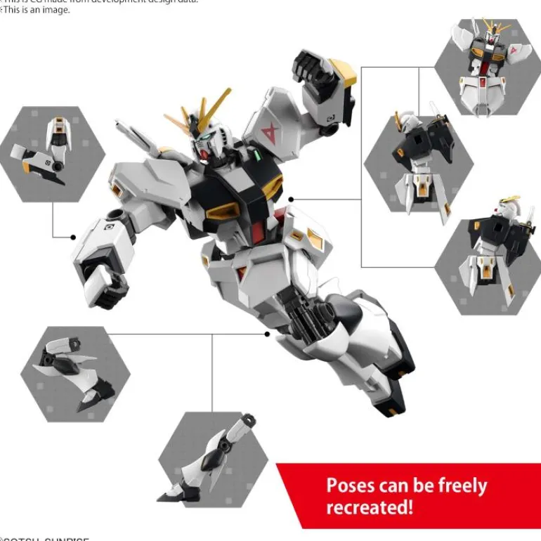 GUNDAM - ENTRY GRADE 1/144 Nu GUNDAM (3L)