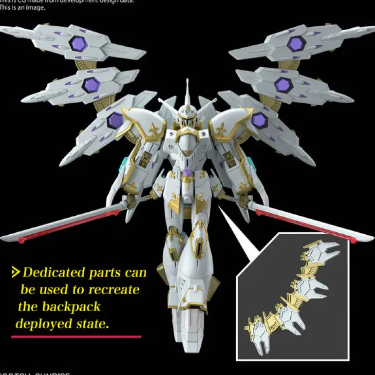 GUNDAM - HG 1/144 BLACK KNIGHT SQUAD CAL-RE.A