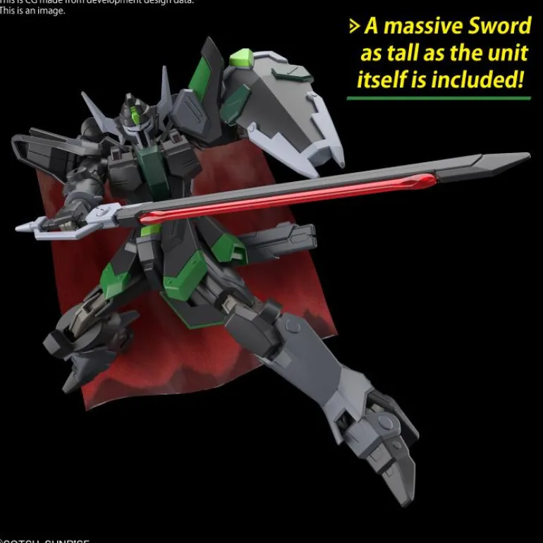 GUNDAM - HG 1/144 BLACK KNIGHT SQUAD RUD-RO.A (TENTATIVE) 247 (On Sale)