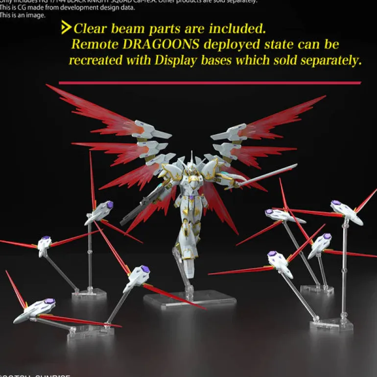 GUNDAM - HG 1/144 BLACK KNIGHT SQUAD CAL-RE.A