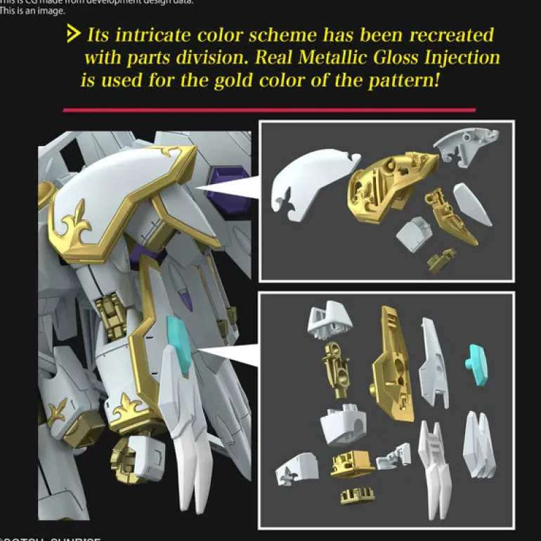 GUNDAM - HG 1/144 BLACK KNIGHT SQUAD CAL-RE.A