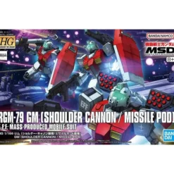 GUNDAM - HG 1/144 GM (SHOULDER CANNON / MISSILE POD)
