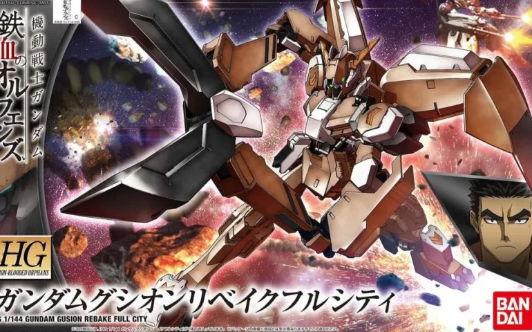 GUNDAM - HG 1/144 GUNDAM GUSION REBAKE FULL CITY