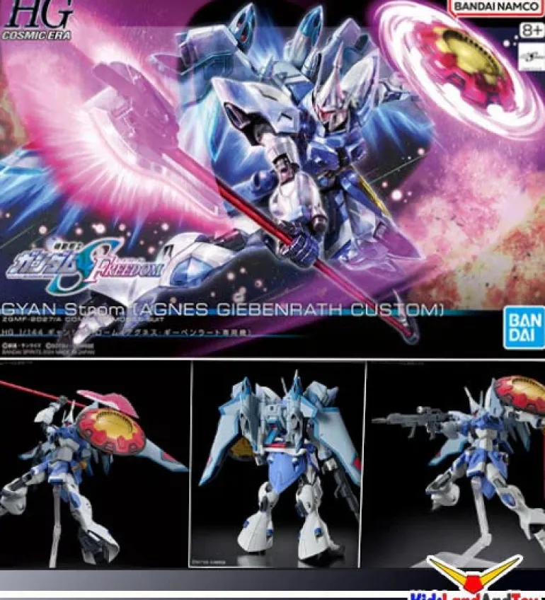 GUNDAM - HG 1/144 GYAN STROM (AGNES GIEBENRATH CUSTOM) 249