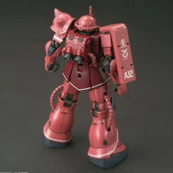 GUNDAM - HG 1/144 MS-06S ZAKU II PRINCIPALITY OF ZEON CHAR AZNABLE'S MOBILE SUIT Red Comet Ver. 024