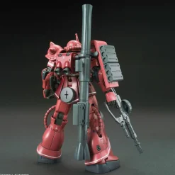 GUNDAM - HG 1/144 MS-06S ZAKU II PRINCIPALITY OF ZEON CHAR AZNABLE'S MOBILE SUIT Red Comet Ver. 024