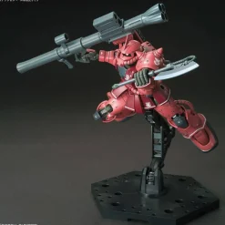 GUNDAM - HG 1/144 MS-06S ZAKU II PRINCIPALITY OF ZEON CHAR AZNABLE'S MOBILE SUIT Red Comet Ver. 024