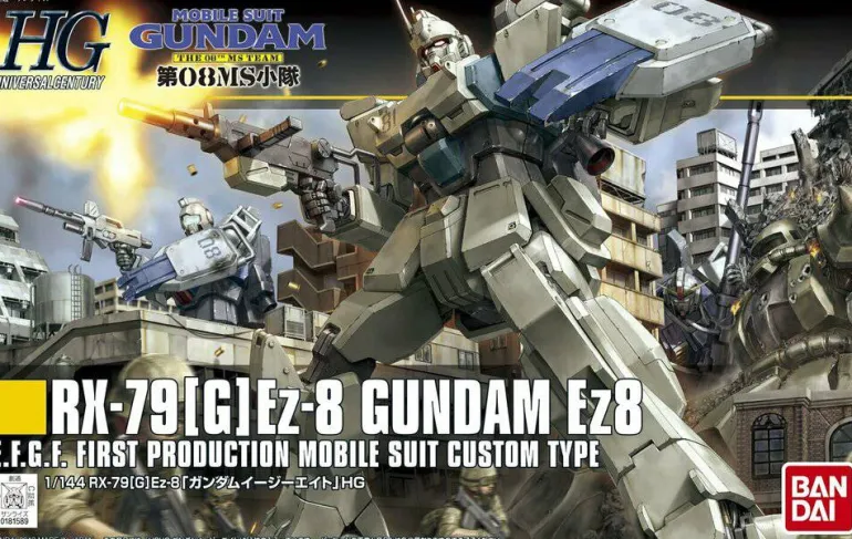 GUNDAM - HGUC 1/144 GUNDAM EZ8 155