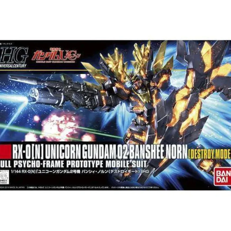 GUNDAM - HGUC 1/144 UNICORN GUNDAM 02 BANSHEE NORN DESTROY MODE