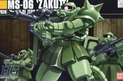 GUNDAM - HGUC 1/144 ZAKU II MASS PRODUCTION TYPE