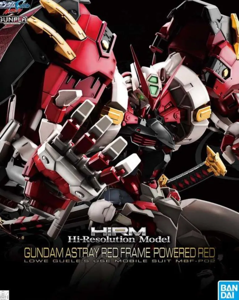 GUNDAM - HI RESOLUTION MODEL 1/100 GUNDAM ASTRAY RED FRAME POWERED RED