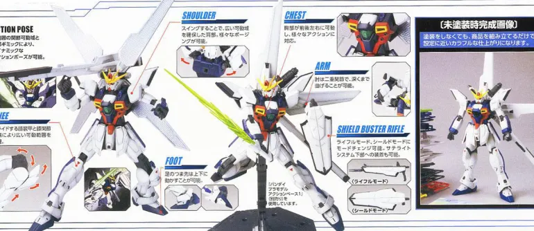 GUNDAM - MG 1/100 GX9900 GUNDAM X