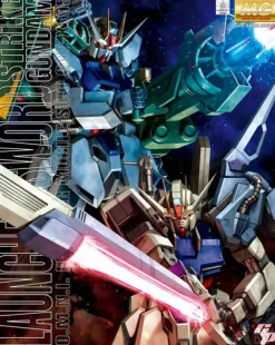GUNDAM - MG 1/100 STRIKE GUNDAM LAUNCHER/SWORD