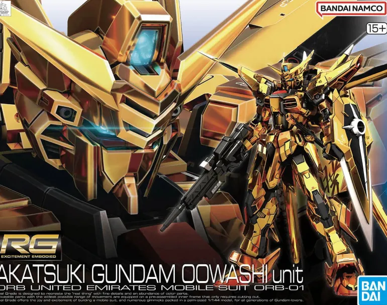 GUNDAM - RG 1/144 AKATSUKI GUNDAM OOWASHI UNIT