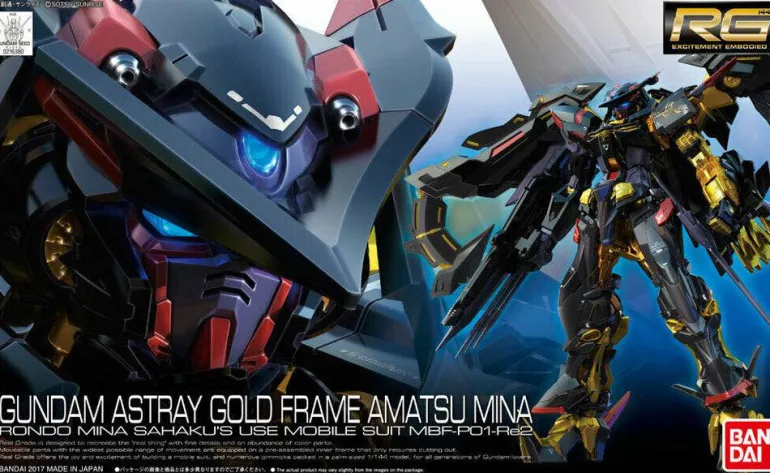 GUNDAM - RG 1/144 GUNDAM ASTRAY GOLDFRAME AMATSU MINA 24