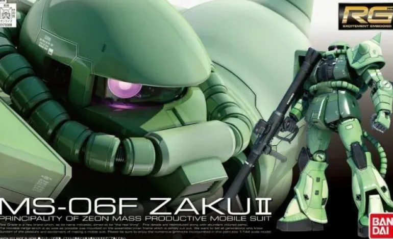 GUNDAM - RG 1/144 MS06F ZAKU II 04