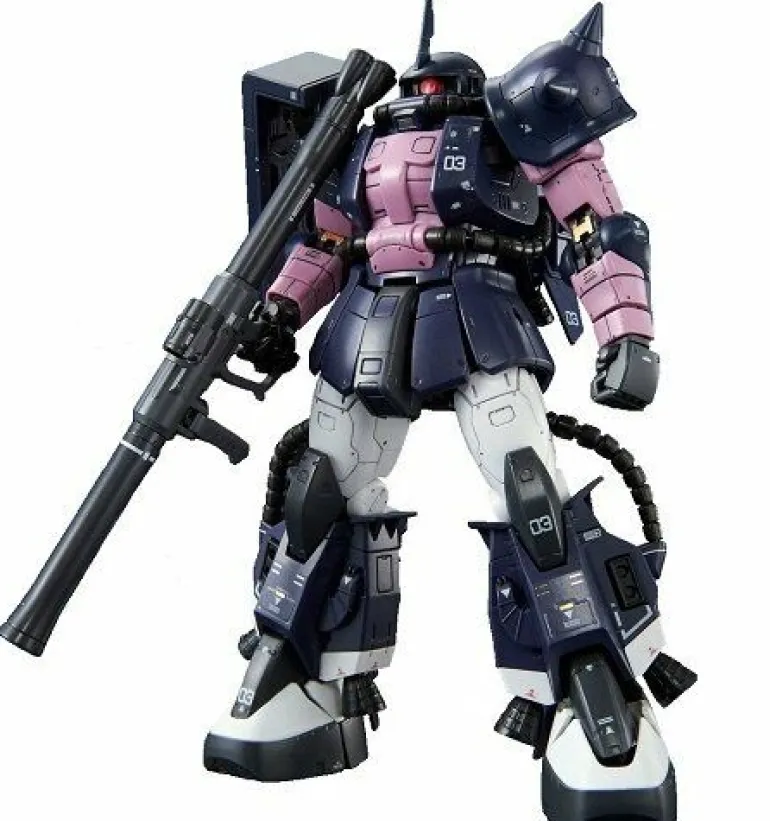 GUNDAM - RG 1/144 MS-06R-1A BLACK TRI-STAR ZAKU II