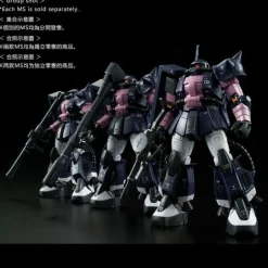 GUNDAM - RG 1/144 MS-06R-1A BLACK TRI-STAR ZAKU II