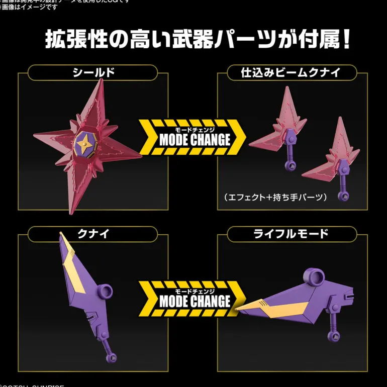 GUNDAM - SD GUNDAM CROSS SILHOUETTE F-KUNOICHI KAI