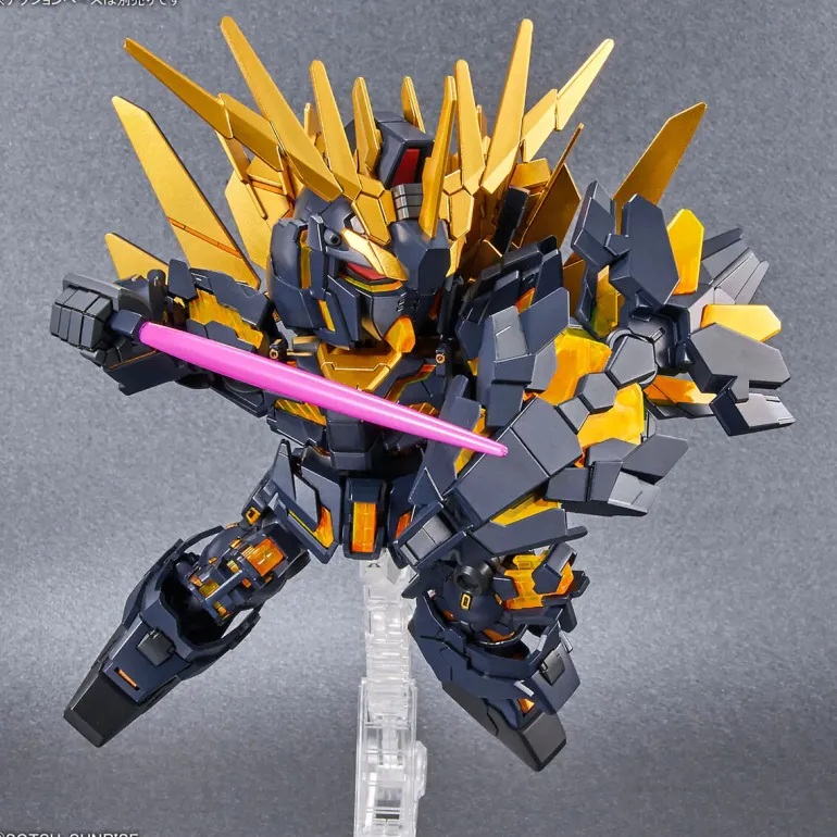 GUNDAM - SD GUNDAM CROSS SILHOUETTE UNICORN GUNDAM 02 BANSHEE (DESTROY MODE) & BANSHEE NORN PARTS SET