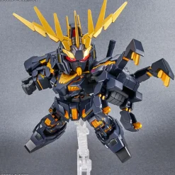 GUNDAM - SD GUNDAM CROSS SILHOUETTE UNICORN GUNDAM 02 BANSHEE (DESTROY MODE) & BANSHEE NORN PARTS SET