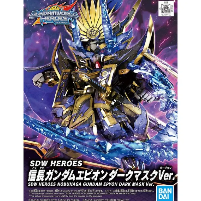 GUNDAM - SDW HEROES NOBUNAGA GUNDAM EPYON DARK MASK Ver.