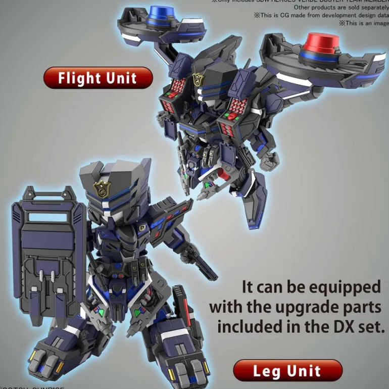 GUNDAM - SDW HEROES VERDE BUSTER TEAM MEMBER