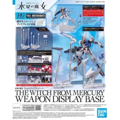 GUNDAM - THE WITCH FROM MERCURY WEAPON DISPLAY BASE