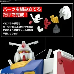 GUNDAM BEST MECHA COLLECTION RX-78-2 GUNDAM (REVIVAL VER.) 1/144 SCALE MODEL KIT