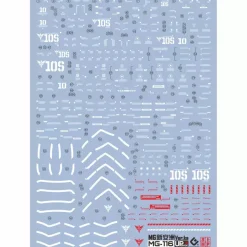 GUNDAM DECAL 116GD MG 1/100 Sinanju OVA Ver.KA