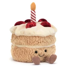 JELLYCAT AMUSEABLE BIRTHDAY CAKE MULTICOLOR 16X12 CM