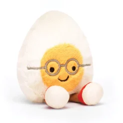 JELLYCAT AMUSEABLE BOILED EGG GEEK CREAM 22X44X16 CM