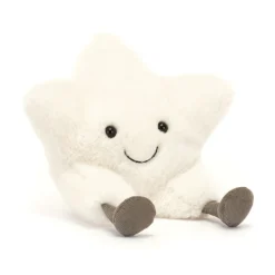 JELLYCAT AMUSEABLE CREAM STAR CREAM 7X3X11CM