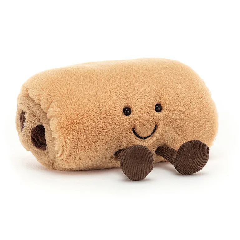 JELLYCAT AMUSEABLE PAIN AU CHOCOLAT BEIGE L9XW15XH11 CM
