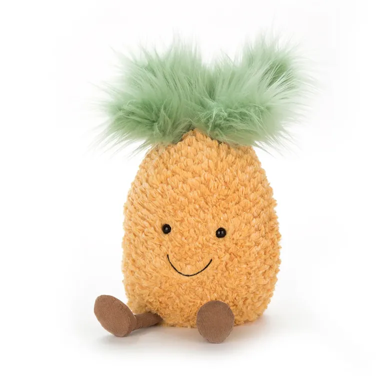 JELLYCAT AMUSEABLE PINEAPPLE YELLOW 28X25X15 CM