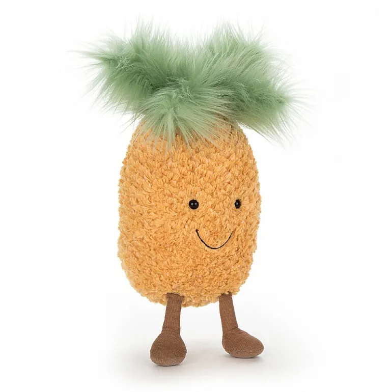 JELLYCAT AMUSEABLE PINEAPPLE YELLOW 28X25X15 CM