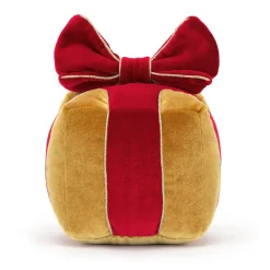 JELLYCAT AMUSEABLES PRESENT YELLOW 11X11X11 CM