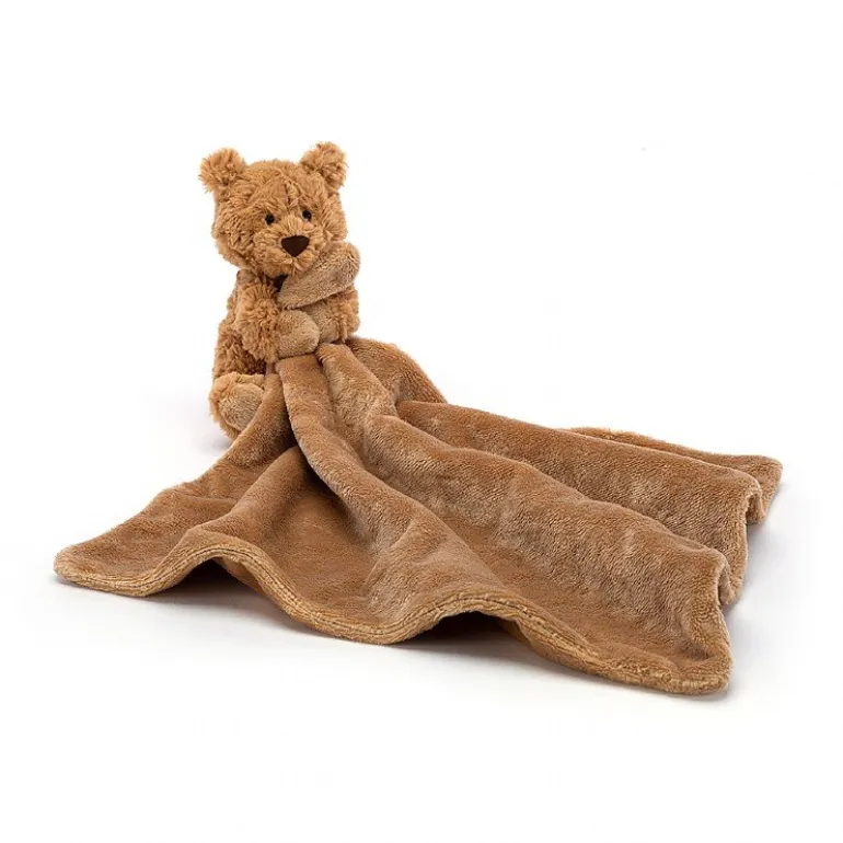 JELLYCAT BARTHOLOMEW BEAR SOOTHER BROWN 34X34X13 CM