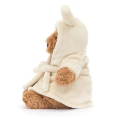 JELLYCAT BARTHOLOMEW BEAR BATHROBE BROWN 8X12X26CM