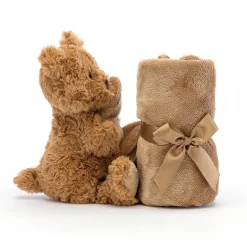 JELLYCAT BARTHOLOMEW BEAR SOOTHER BROWN 34X34X13 CM