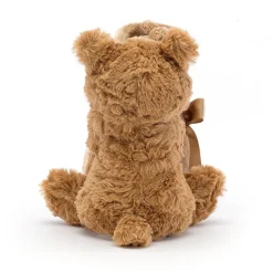 JELLYCAT BARTHOLOMEW BEAR SOOTHER BROWN 34X34X13 CM