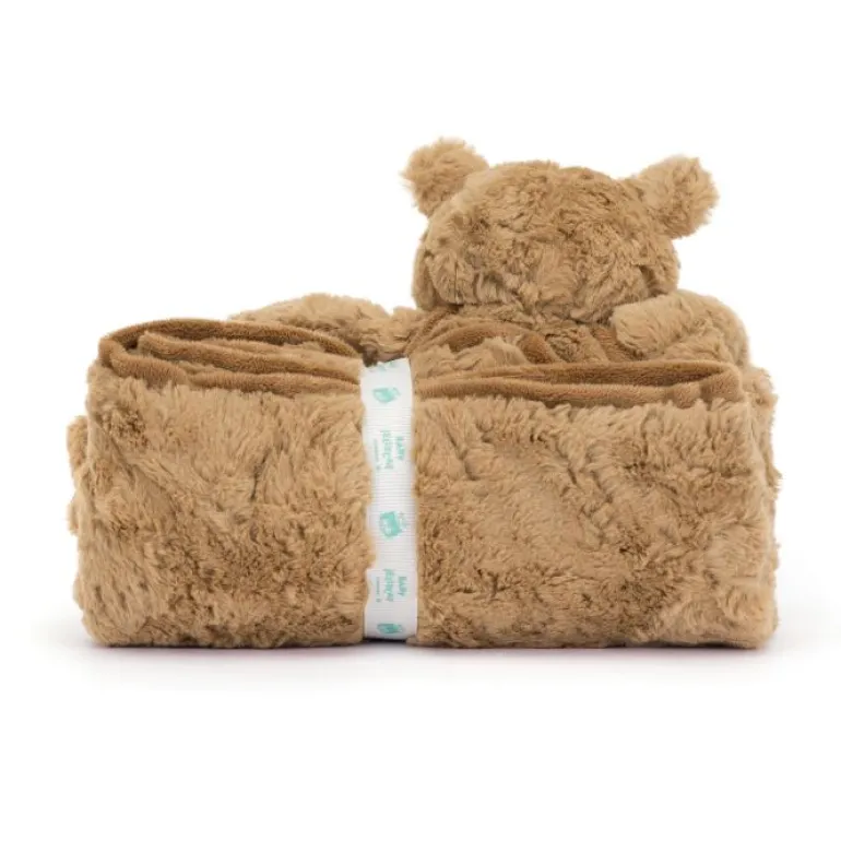 JELLYCAT BARTHOLOMEW BEAR BLANKIE 9X70X56 CM
