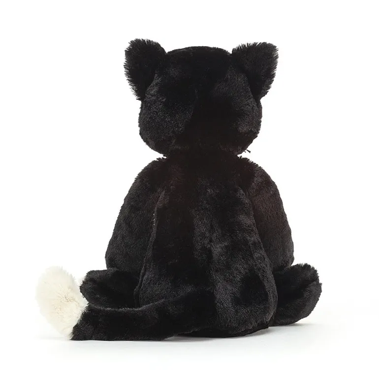 JELLYCAT BASHFUL BLACK KITTEN ORIGINAL (MED) BLACK 9X12X31 CM