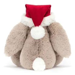 JELLYCAT BASHFUL CHRISTMAS BUNNY BEIGE 9X12X31CM