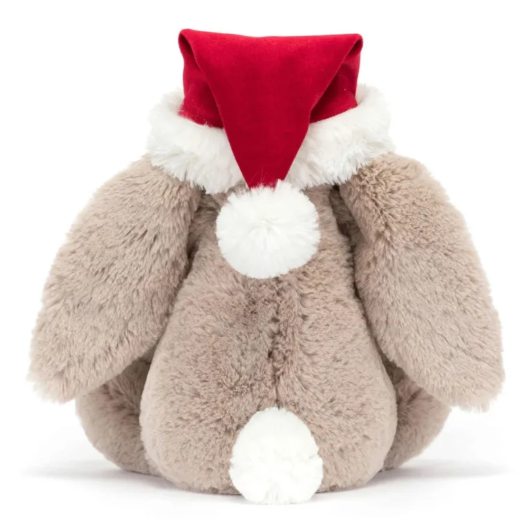 JELLYCAT BASHFUL CHRISTMAS BUNNY BEIGE 9X12X31CM