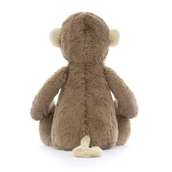 JELLYCAT BASHFUL MONKEY ORIGINAL (MED) BROWN 31X12X9 CM
