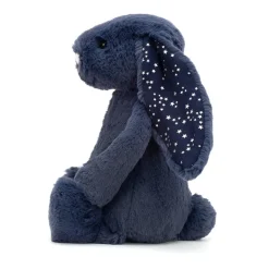 JELLYCAT BASHFUL STARDUST BUNNY ORIGINAL (MED) BLUE 9X12X31 CM