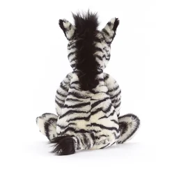 JELLYCAT BASHFUL ZEBRA ORIGINAL (MED) BLACK & WHITE 31X12X9 CM
