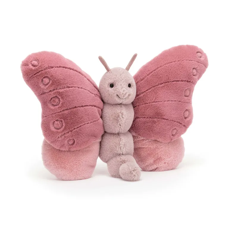 JELLYCAT BEATRICE BUTTERFLY LARGE PINK 20X32X10 CM